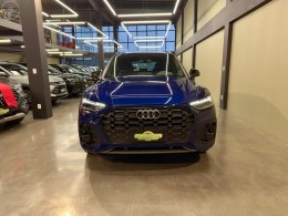 AUDI - Q5 2.0 TFSI S LINE BLACK QUATTRO S TRONIC 4P - 2021/2021 - AZUL - R$ 255.900,00